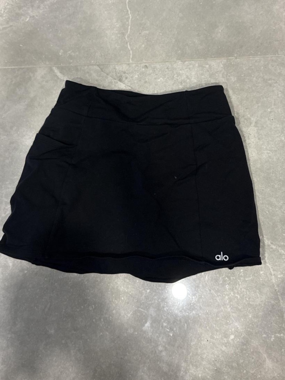 ALO Yoga Black Athletic Skirt XS